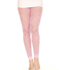Floral-Lace-Sheer-Spandex-Leggings